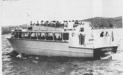 Pictured Rocks Cruises’ vessel “Miners Castle”. The Munising News.