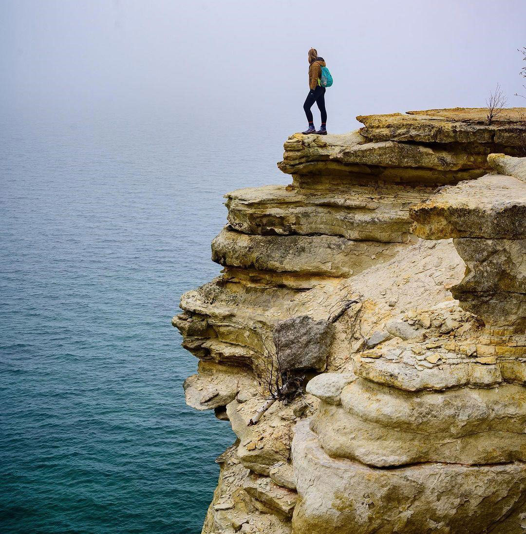 Near Grand Portal Point, Pictured Rocks