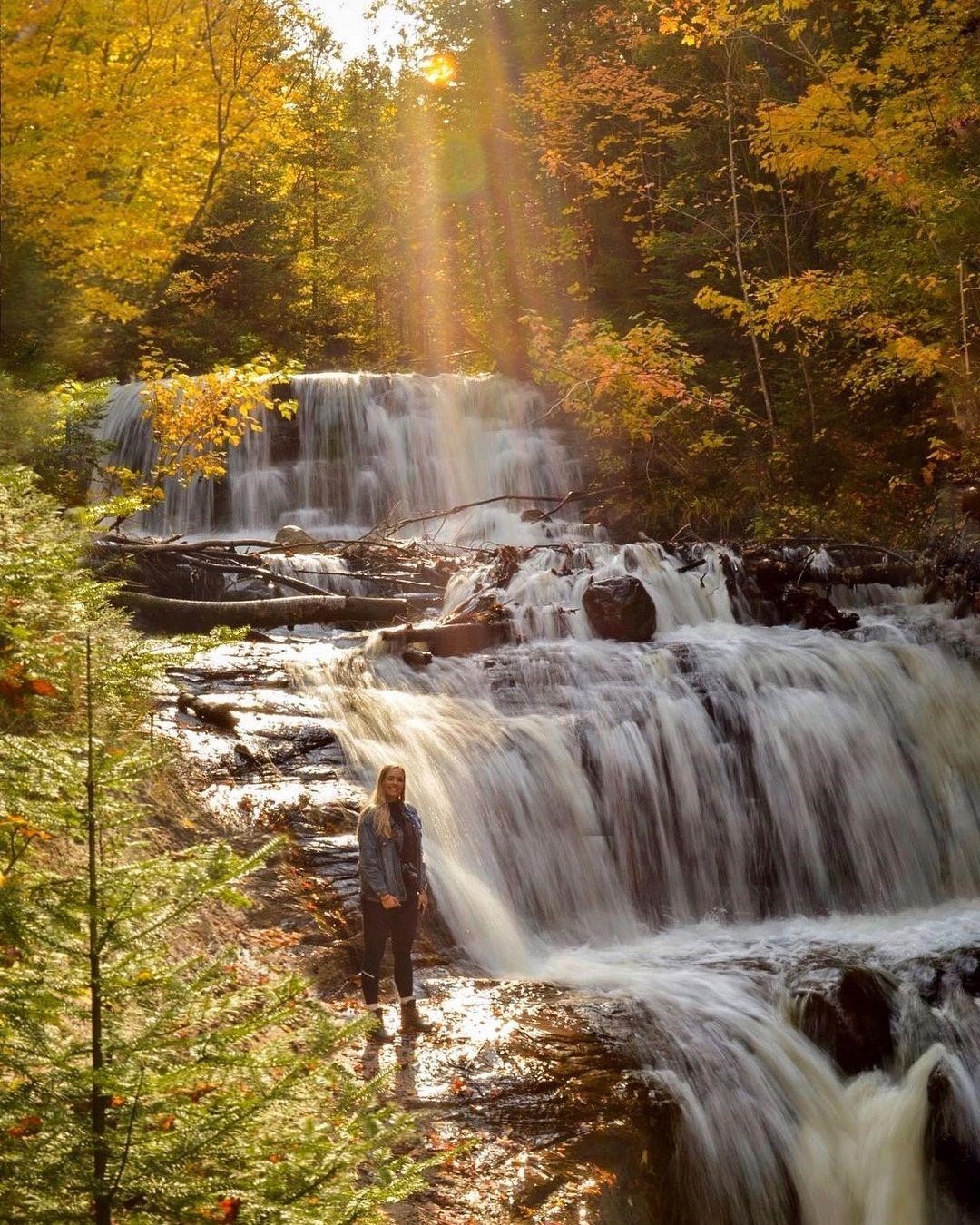 Sable Falls near Grand Marais
