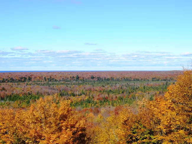 Beaver Basin Wilderness scenic overlook