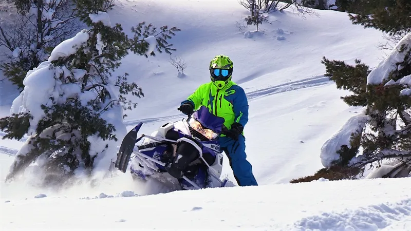 Munising is a snowmobiler’s paradise.