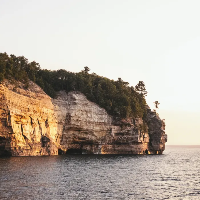 The Pictured Rocks National Lakeshore