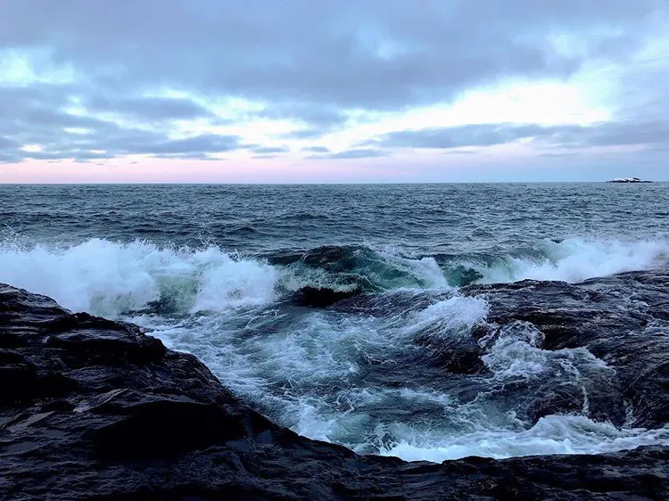 Black Rocks in Presque Isle Park